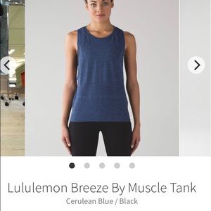 Lululemon breeze by muscle tank